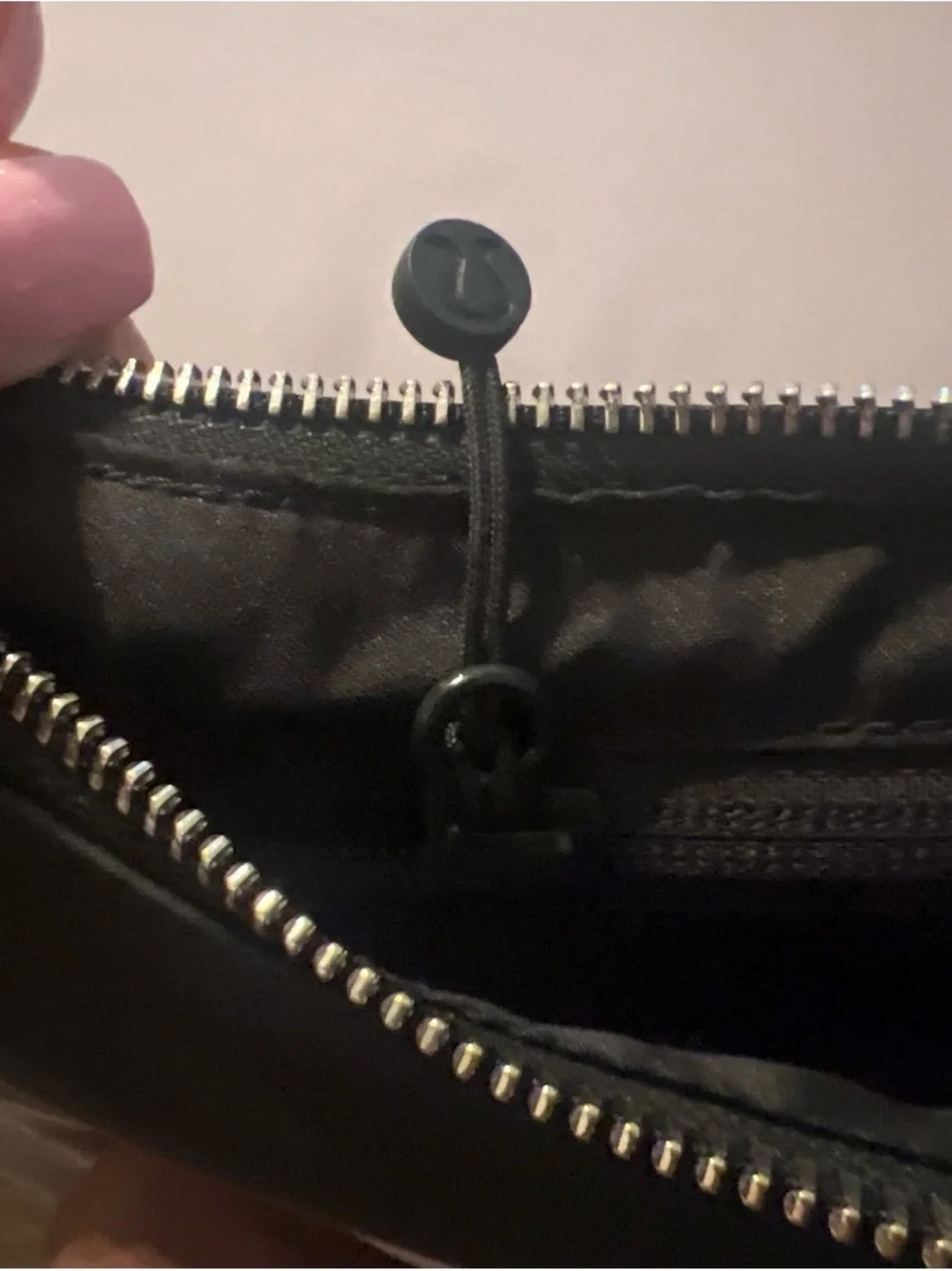 lululemon athletica Black Nylon Shoulder Bag